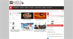 Desktop Screenshot of dizi-haberleri.com