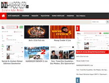 Tablet Screenshot of dizi-haberleri.com